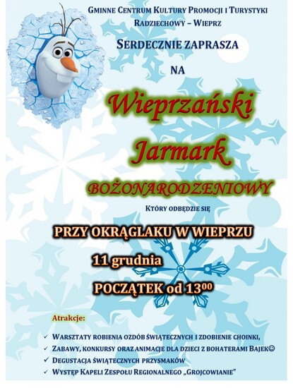 KIERMASZ ŚWIĄTECZNY