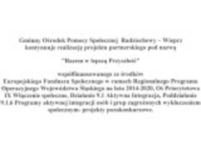 Gminny Ośrodek Pomocy Społecznej w Radziechowach -...