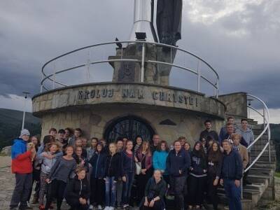 Młodzież z Austrii na Żywiecczyźnie