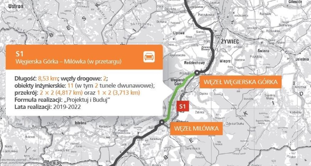 GDDKiA OGŁOSIŁA PRZETARG NA BUDOWĘ OBEJŚCIA WĘGIERSKIEJ...