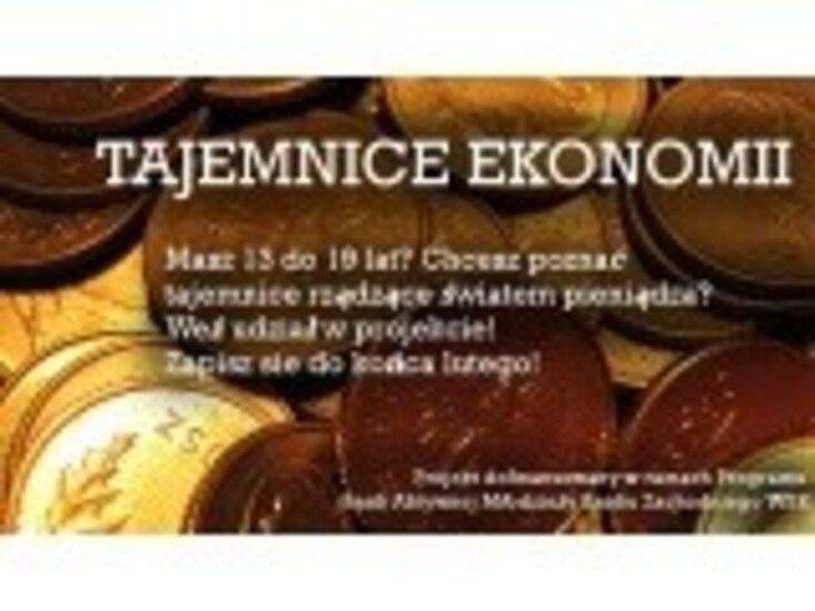 Uwaga! Nabór do projektu „Tajemnice ekonomii”!