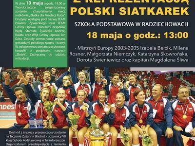 Spotkanie z REPREZENTACJĄ POLSKI SIATKAREK