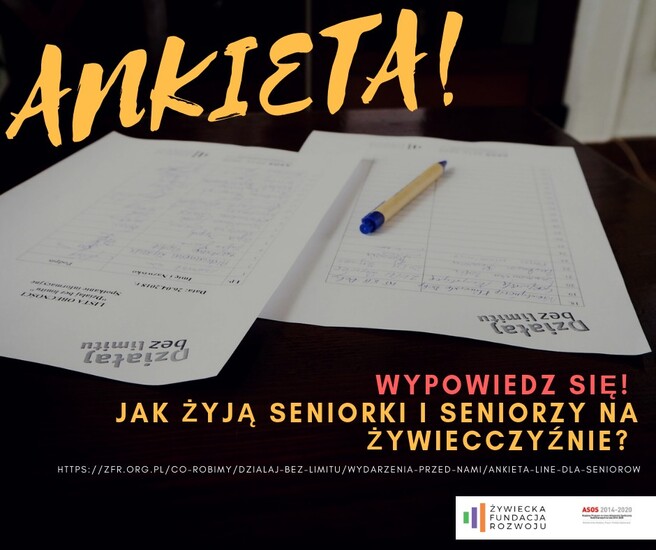 Ankieta nt. sytuacji Seniorów na Żywiecczyźnie