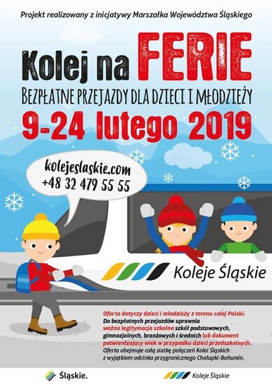 W FERIE POCIĄGIEM ZA DARMO