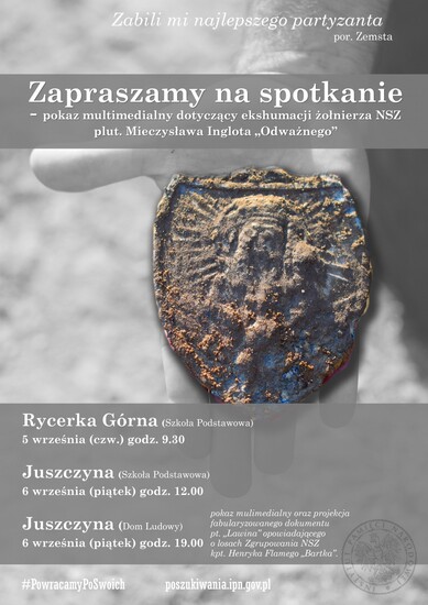 Spotkanie: pokaz multimedialny dotyczący ekshumacji...