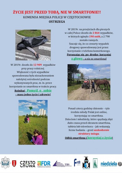 Życie jest przed Tobą, nie w smartfonie!