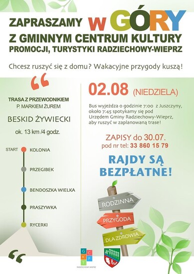 Zapraszamy w góry z Gminnym Centrum Kultury, Promocji,...
