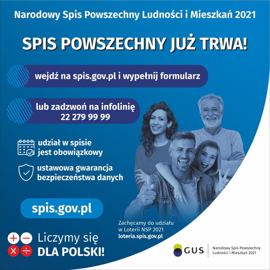 SPIS POWSZECHNY JUŻ TRWA!!!