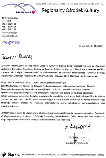 Regulamin XII Międzynarodowego Konkursu na Zabawkę...