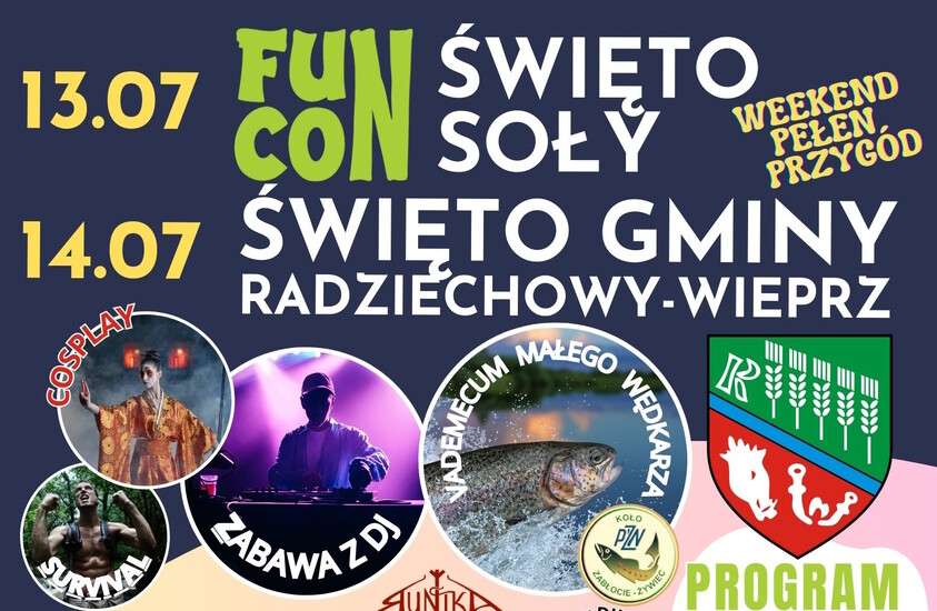 Weekend z przygodami! 13 i 14 lipca 2024 r. - Święto...