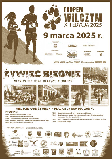 „Tropem Wilczym XIII Bieg Pamięci Żołnierzy Wyklętych”...