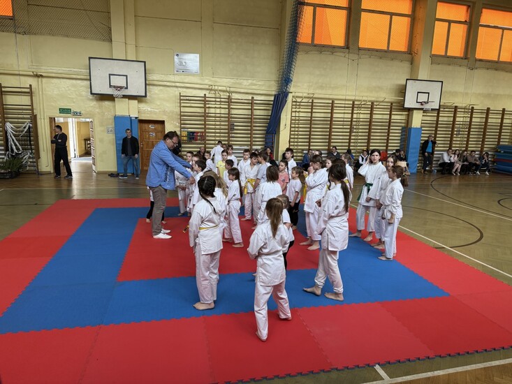 Leśnicy i karatecy sadzą i walczą