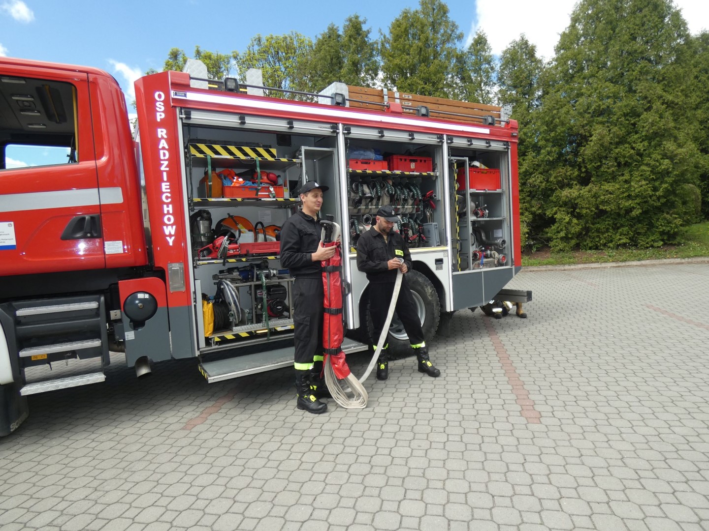 DRUHOWIE RADZIECHOWSKIEJ OSP DLA PRZEDSZKOLAKÓW