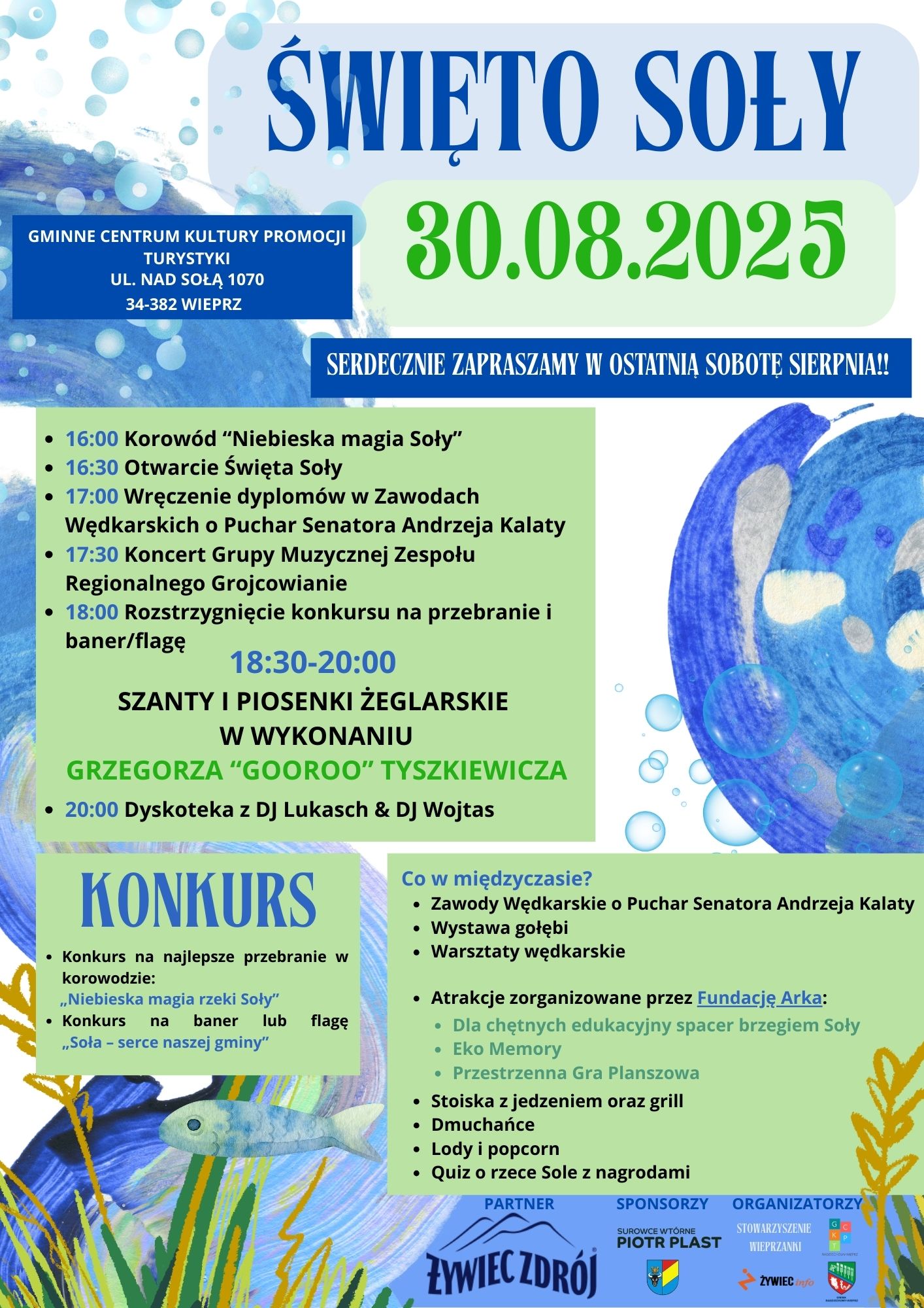 30 sierpnia 2025 r. - ŚWIĘTO SOŁY!