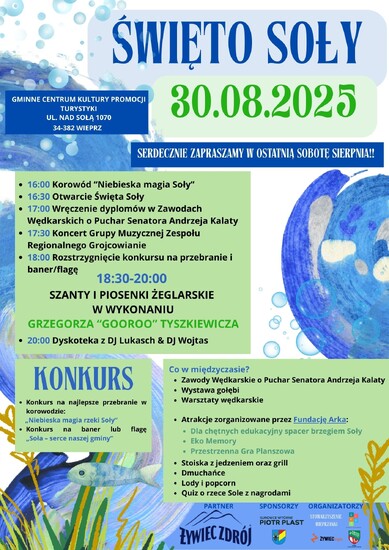 30 sierpnia 2025 r. - ŚWIĘTO SOŁY!