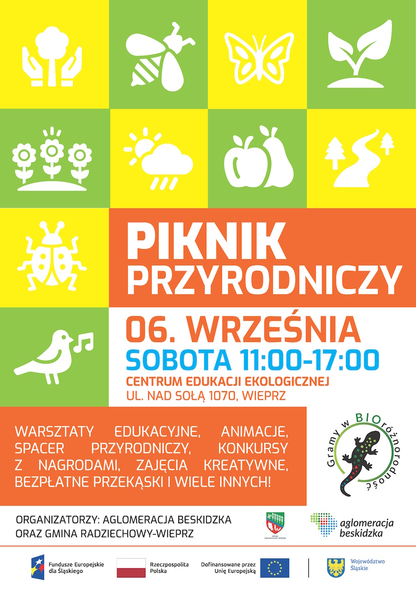 Zapraszamy na piknik przyrodniczy - sobota, 6 września 2025r. - od 11:00 do 17:00