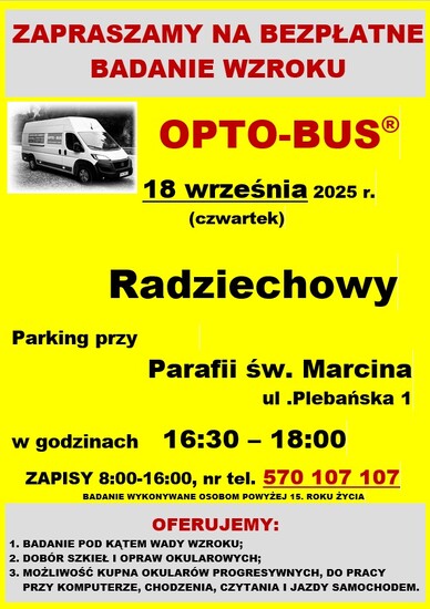 TOP-OPTYKA: 18 września 2025r. ponownie przeprowadzimy...