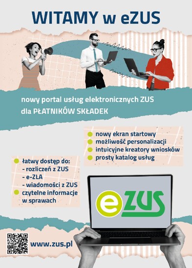 eZUS - nowa odsłona portalu usług elektronicznych ZUS...