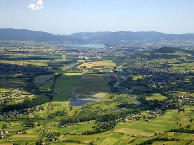 Obraz 25: Zdjęcia lotnicze Gminy Radziechowy-Wiepr...