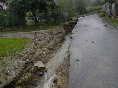 Obraz 31: Zniszczenia po nawałnicy z dnia 31 lipca...