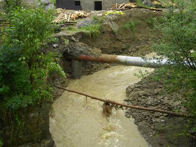 Obraz 58: Zniszczenia po nawałnicy z dnia 31 lipca...