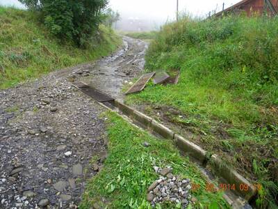 Obraz 87: Zniszczenia po nawałnicy z dnia 31 lipca...