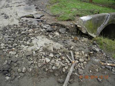 Obraz 98: Zniszczenia po nawałnicy z dnia 31 lipca...