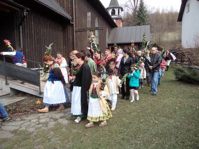 Obraz 7: Konkurs Palm Wielkacnocnych - Juszczyna 2...