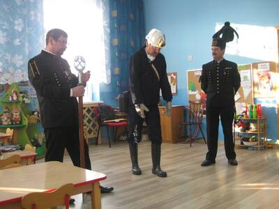 Obraz 37: Spotkanie przedszkolaków z Górnikami